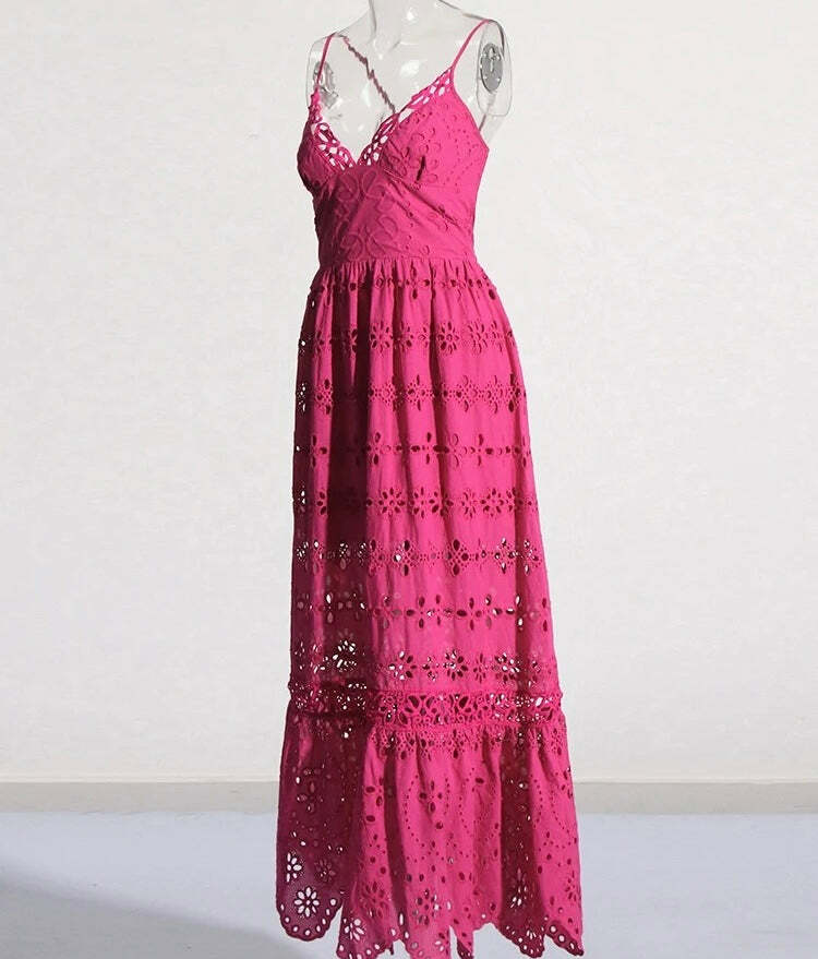 Alicia Maxi Dress - Y2K Summer Grunge Outfit, 90S Fashion, Retro Style, Y2K Party & Club