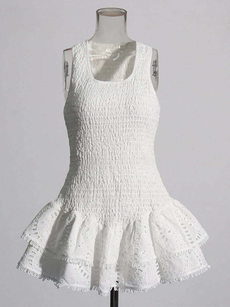 Alora Mini Dress - Y2K Summer Grunge Outfit, 90S Fashion, Retro Style, Pastel Goth, Y2K Party