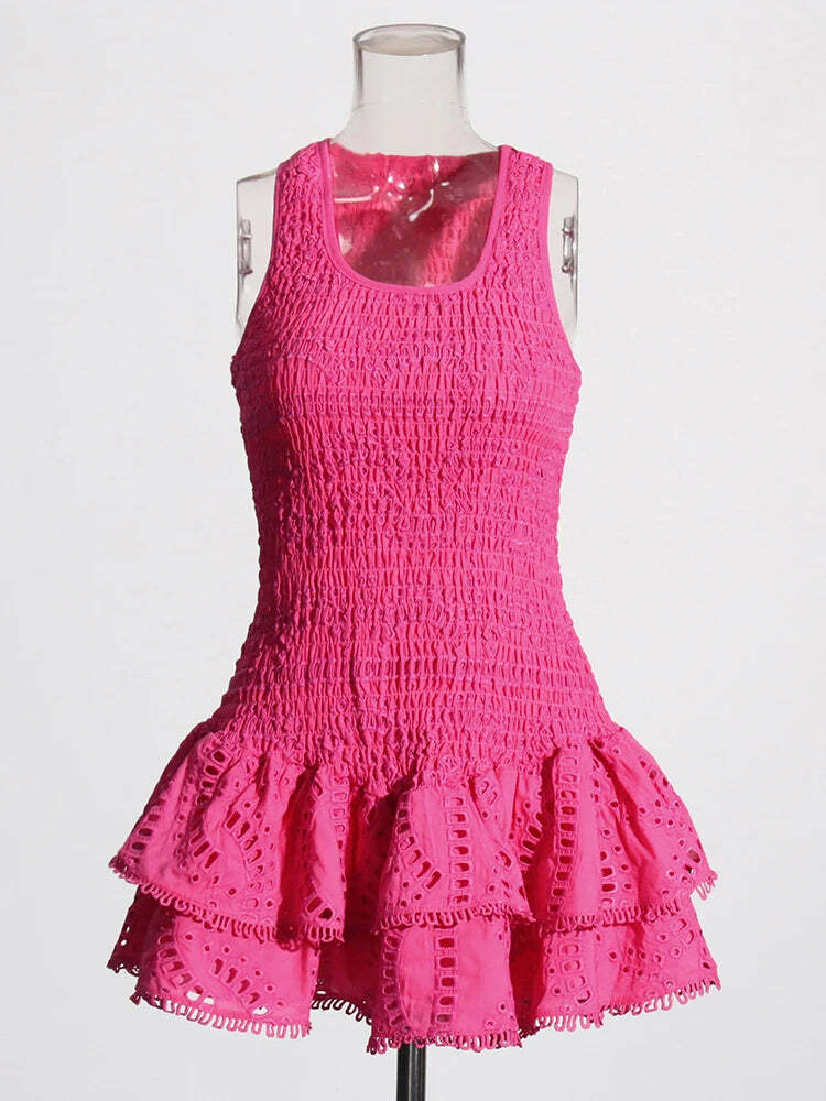 Alora Mini Dress - Y2K Summer Grunge Outfit, 90S Fashion, Retro Style, Pastel Goth, Y2K Party