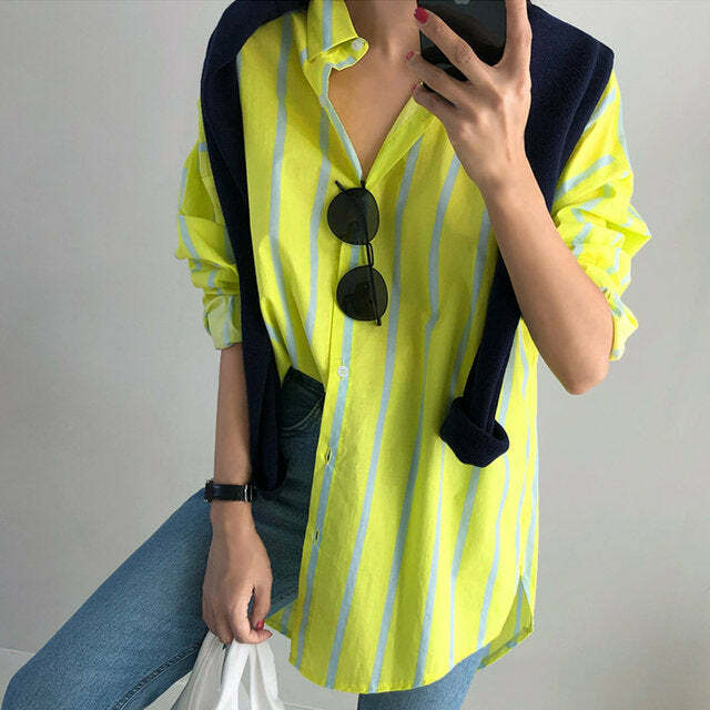 Amalfi Shirt - Y2K Summer Grunge Top, 90S Retro Fashion, Pastel Goth, Y2K Club Outfit