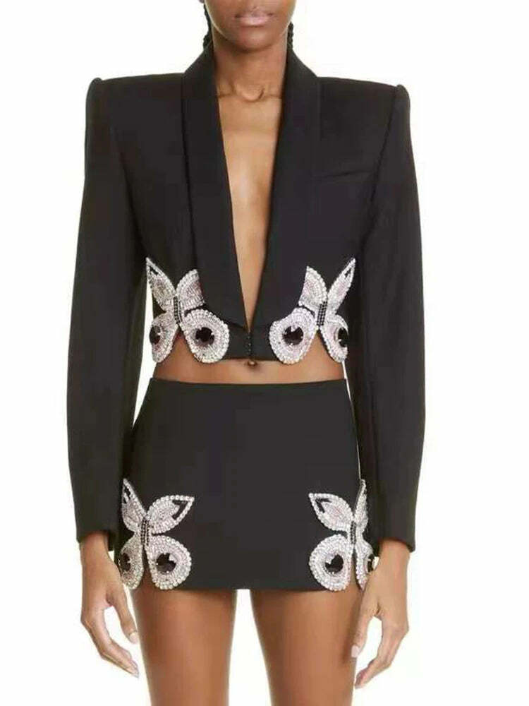 Amalu Two Piece Set - Y2K Summer & 90S Grunge Outfit, Retro Fashion, Y2K Party & Club Wear