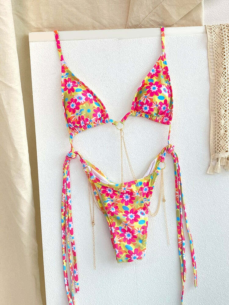 Amber Bikini - Y2K Summer Outfits, 90S Fashion, Grunge, Retro Style, Y2K Party & Beachwear