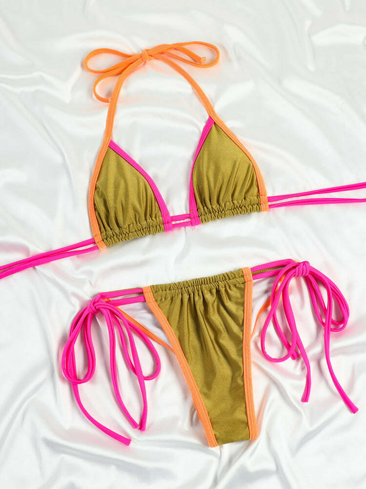 Amber Bikini - Y2K Summer Outfits, 90S Fashion, Grunge, Retro Style, Y2K Party & Beachwear