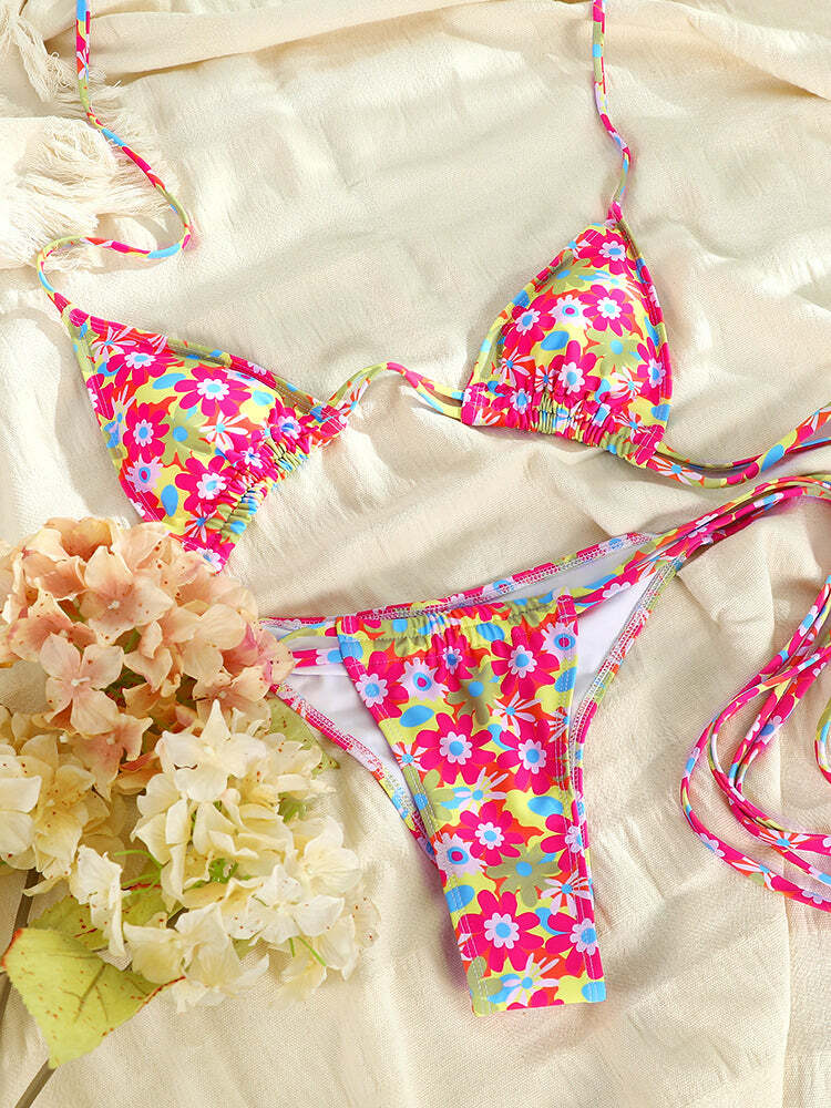 Amber Bikini - Y2K Summer Outfits, 90S Fashion, Grunge, Retro Style, Y2K Party & Beachwear