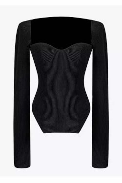 Amelie Knitted Top - Y2K Summer Grunge, 90S Fashion, Retro Style, Y2K Party & Club Out