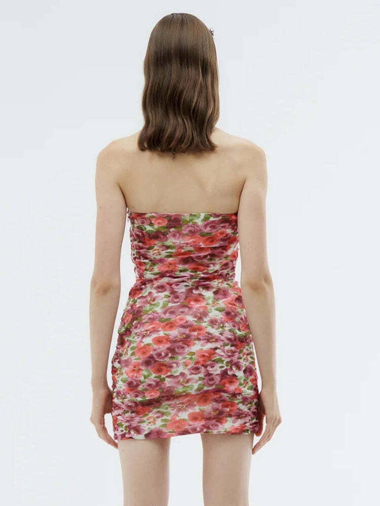Amy Mini Dress - Y2K Summer Grunge Outfit, 90S Fashion, Retro Style, Y2K Party & Club Look