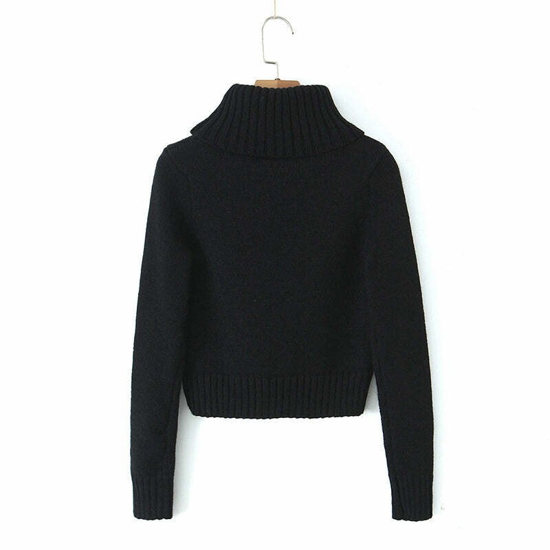 Analia Sweater - Y2K Summer Grunge, 90S Retro, Pastel Goth, Y2K Club & Party Outfits