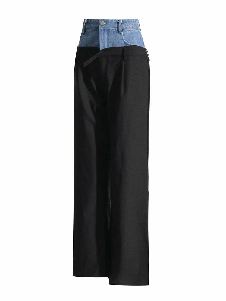 Andro Pants - Y2K Summer Grunge Shorts Outfit, 90S Retro Fashion, Gothic Y2K Club Party Look
