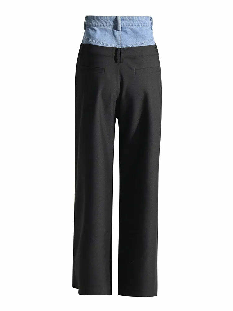 Andro Pants - Y2K Summer Grunge Shorts Outfit, 90S Retro Fashion, Gothic Y2K Club Party Look
