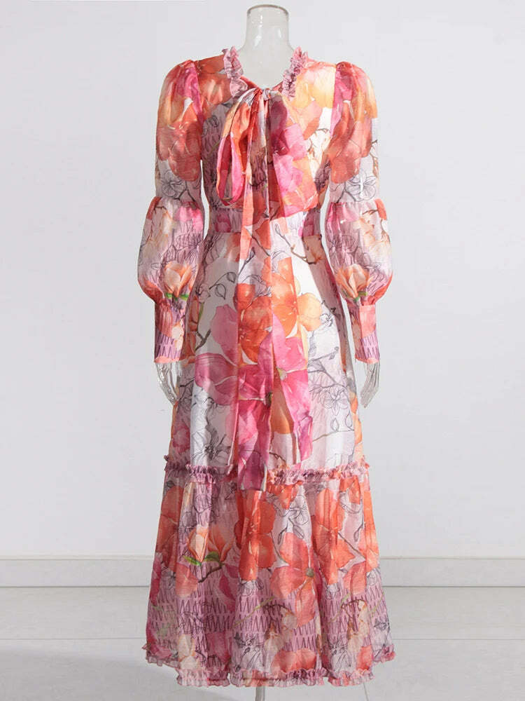 Aphrodite Maxi Dress - Y2K Summer Grunge, 90S Retro, Pastel Goth, Y2K Party &