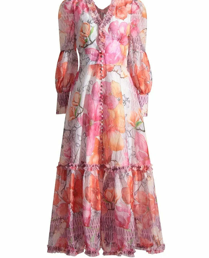 Aphrodite Maxi Dress - Y2K Summer Grunge, 90S Retro, Pastel Goth, Y2K Party &