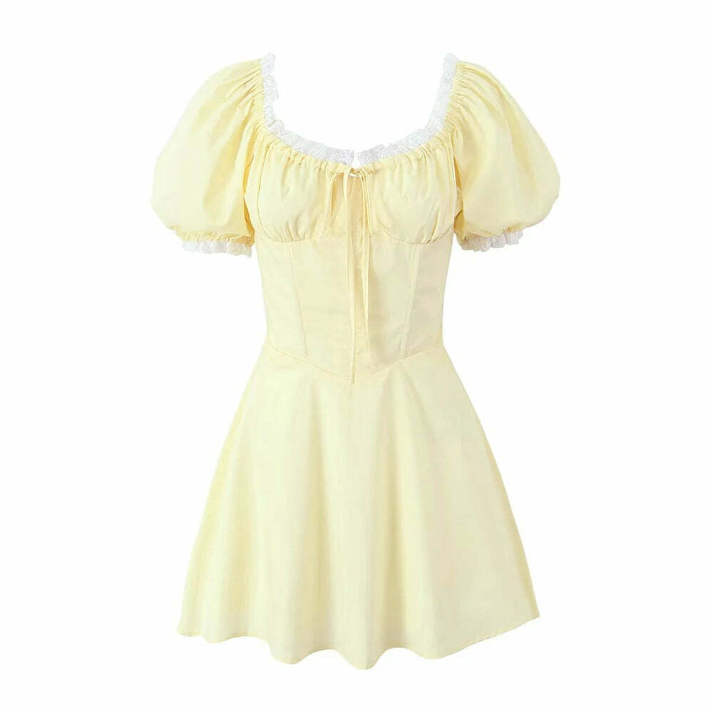 Arabela Mini Dress - Y2K Summer Grunge Outfit, 90S Fashion, Retro Style, Y2K Party & Club Look