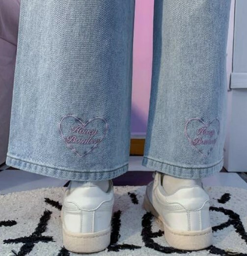 Ariella Grunge Wide Leg Denim - Y2K Summer, 90S Fashion, Retro Style, Y2K Club & Party Outfits