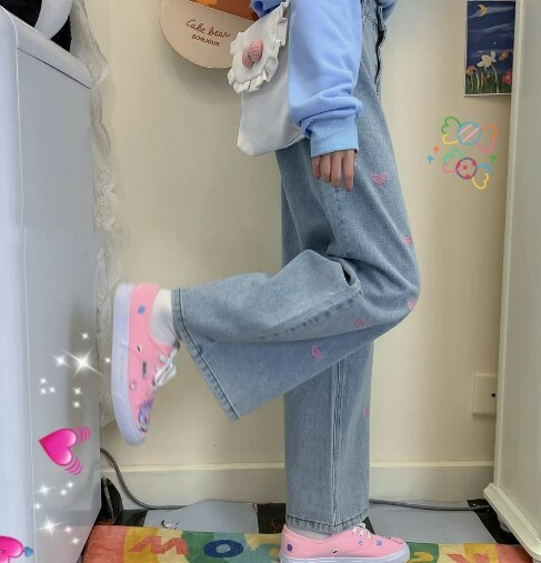 Ariella Grunge Wide Leg Denim - Y2K Summer, 90S Fashion, Retro Style, Y2K Club & Party Outfits