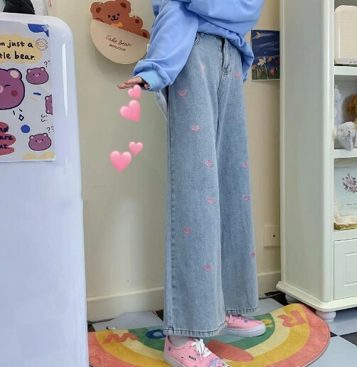 Ariella Grunge Wide Leg Denim - Y2K Summer, 90S Fashion, Retro Style, Y2K Club & Party Outfits