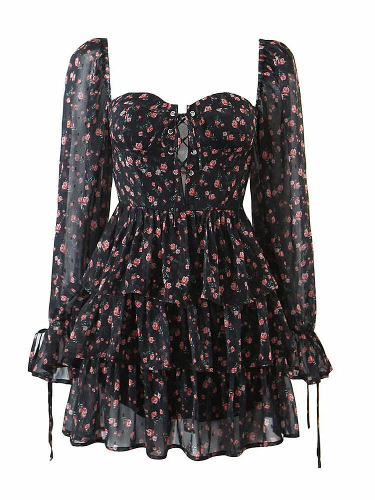 Asja Mini Dress - Y2K Summer Outfit, 90S Grunge Fashion, Retro Style, Y2K Party & Club Outfits