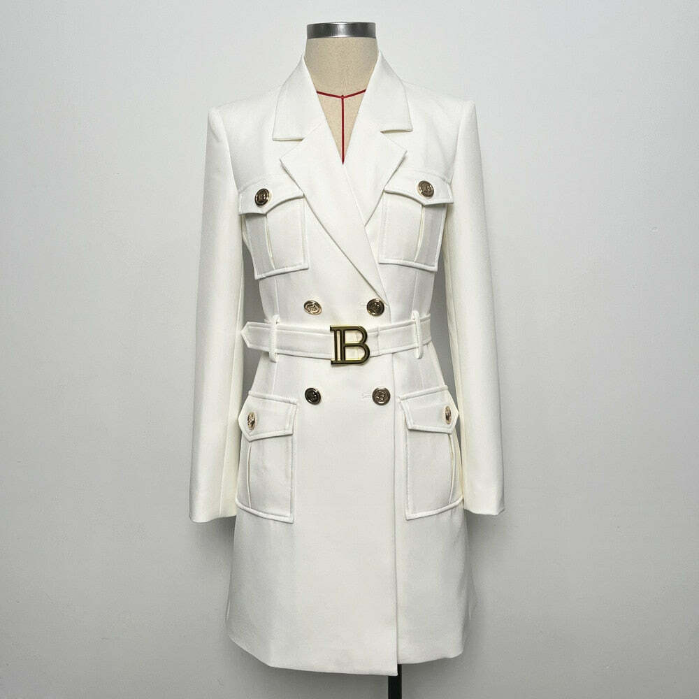 Aubrey Blazer Dress - Y2K Summer Outfit, 90S Fashion, Grunge, Retro Style, Y2K Party & Club