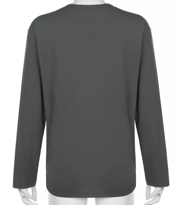 Aubrey Pullover Shirt - Y2K Summer Grunge, 90S Retro, Pastel Goth, Baby Tees, Y2K