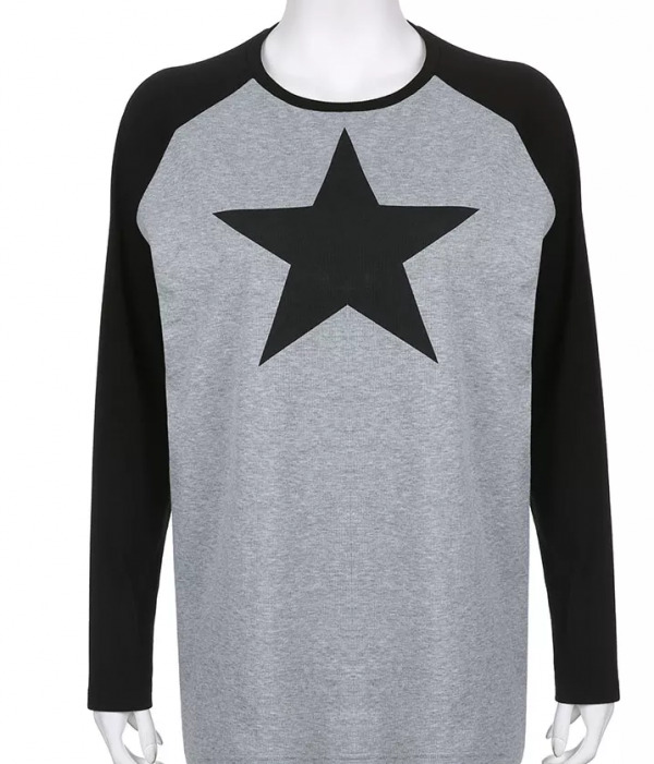Aubrey Pullover Shirt - Y2K Summer Grunge, 90S Retro, Pastel Goth, Baby Tees, Y2K