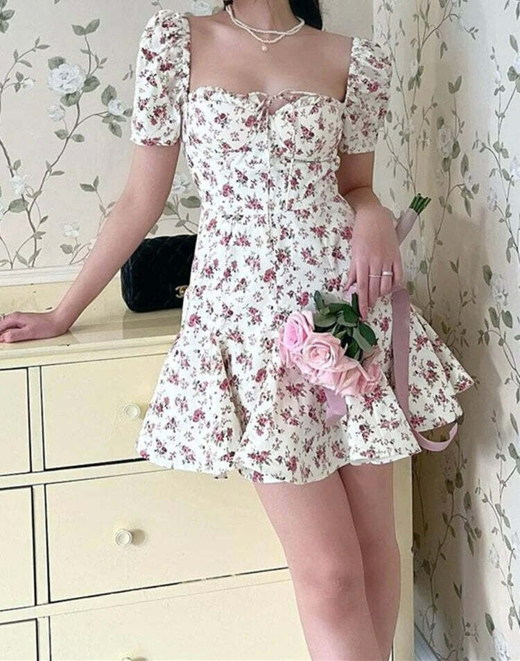 Avalon Mini Dress - Y2K Summer Outfit, 90S Fashion, Grunge, Retro Style, Y2K Party & Club