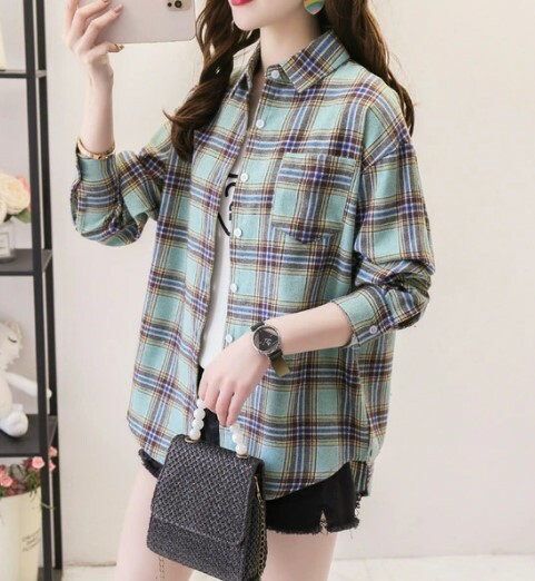 Ayla Flannel Plaid Shirt - Y2K Grunge, 90S Fashion, Retro Summer & Party Outfits