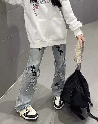 Bailey High Waist Jeans - Y2K Summer & 90S Fashion, Grunge, Retro, Hip Hop, And Pastel Goth Styles