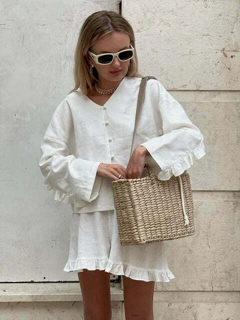 Barbara Two Piece Set - Y2K Summer Grunge Outfit, 90S Fashion, Retro Style, Y2K Party & Club