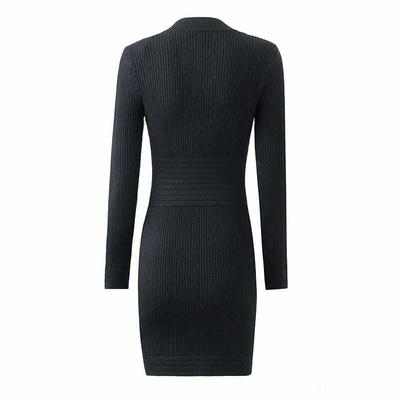 Beatrice Knitted Mini Dress - Y2K Summer, 90S Grunge, Retro Style, Y2K Party & Club Outfits