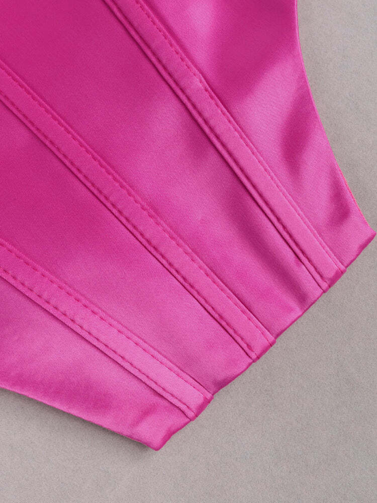 Bella Crop Top - Y2K Summer Grunge, 90S Retro, Pastel Goth, Y2K Party & Club Outfits