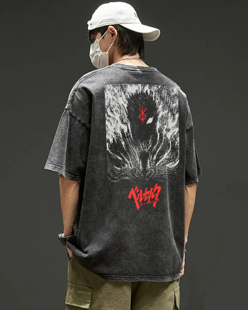 Berserk Vintage Shirt - Y2K Summer Grunge, 90S Retro, Pastel Goth, Y2K Club & Party Outfits