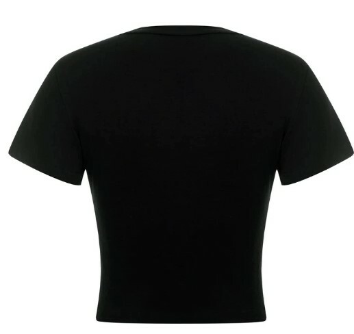 Blakely Y2K Grunge Crop Top - 90S Fashion, Retro Style, Summer Y2K Outfits, Gothic Y2K