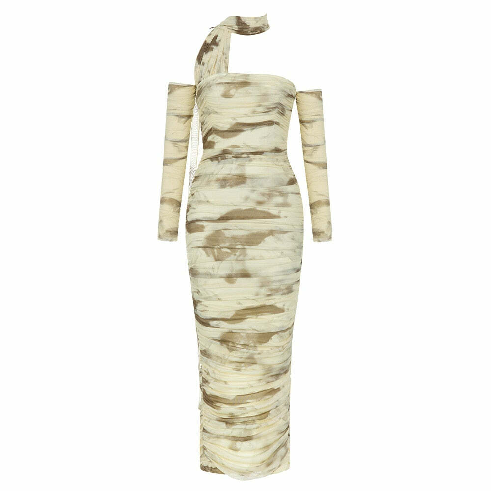 Brooke Maxi Dress - Y2K Summer Grunge Outfit, 90S Fashion, Retro Style, Pastel Goth, Y2K