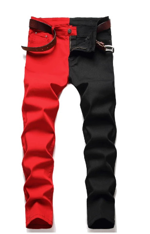 Caleb Slim Denim Pants - Y2K Summer & 90S Grunge Fashion, Retro Hip Hop, Y2K Club & Party Outfits