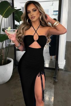 Carla Maxi Dress - Y2K Summer Grunge Outfit, 90S Fashion, Retro Style, Pastel Goth Vibes