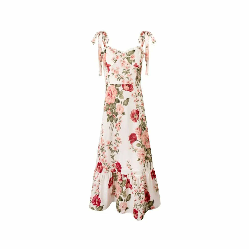Carmela Midi Dress - Y2K Summer Grunge Outfit, 90S Fashion, Retro Style, Y2K Party & Club Look