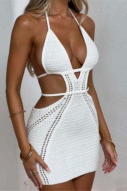Carrie Mini Dress - Y2K Summer Grunge Outfit, 90S Fashion, Retro Style, Y2K Party & Club Look
