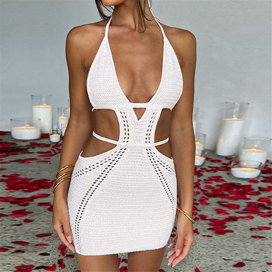 Carrie Mini Dress - Y2K Summer Grunge Outfit, 90S Fashion, Retro Style, Y2K Party & Club Look
