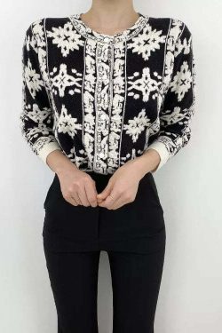 Cecile Y2K Grunge Cardigan Sweater - 90S Retro Summer Outfit, Pastel Goth, Y2K Fashion