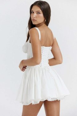 Charli Mini Dress - Y2K Summer Grunge Outfit, 90S Fashion, Retro Style, Y2K Party & Club Look