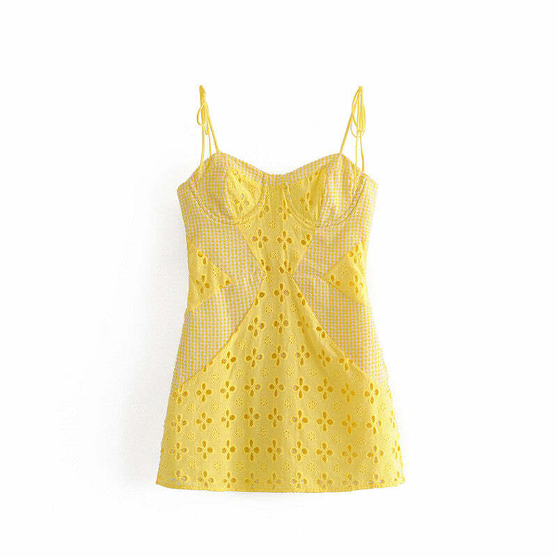 Cherona Mini Dress - Y2K Summer Grunge Outfit, 90S Fashion, Retro Style, Y2K Party & Club Look