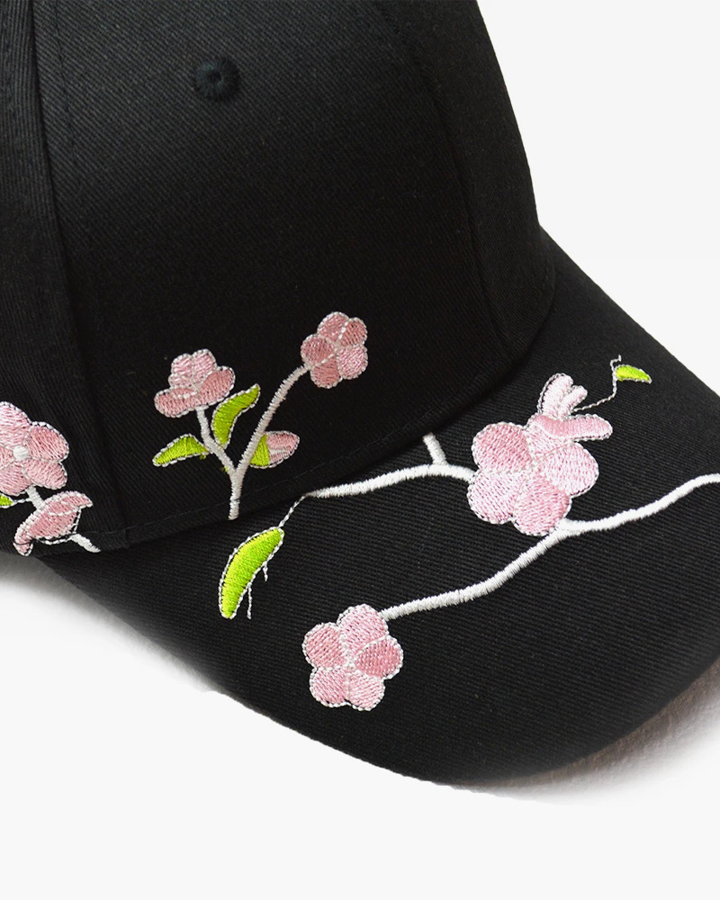 Cherry Blossom Cap - Y2K Summer, 90S Grunge, Retro Style, Y2K Party & Club Outfits