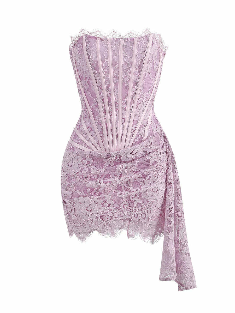 Christina Mini Dress - Y2K Summer Outfit, 90S Grunge Fashion, Retro Style, Y2K Party Look