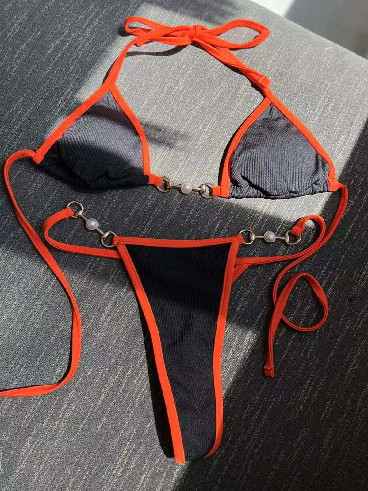 Claire Bikini - Y2K Summer & 90S Grunge Outfits, Retro Style, Y2K Party & Club Fashion