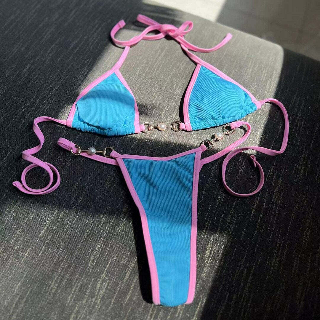 Claire Bikini - Y2K Summer & 90S Grunge Outfits, Retro Style, Y2K Party & Club Fashion