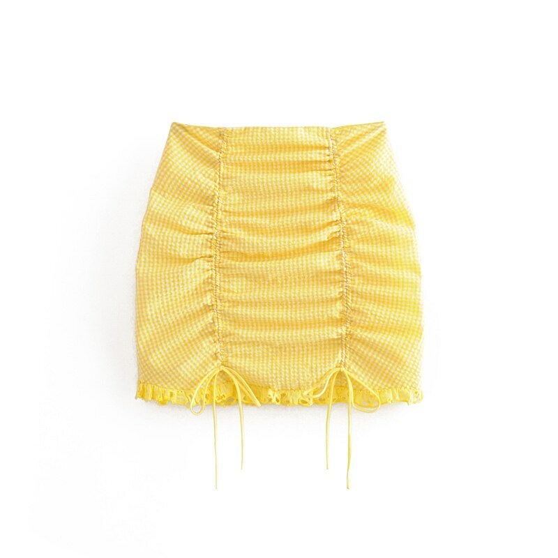 Clarissa Mini Skirt - Y2K Summer Grunge Outfit, 90S Fashion, Retro Style, Pastel Goth Vibes