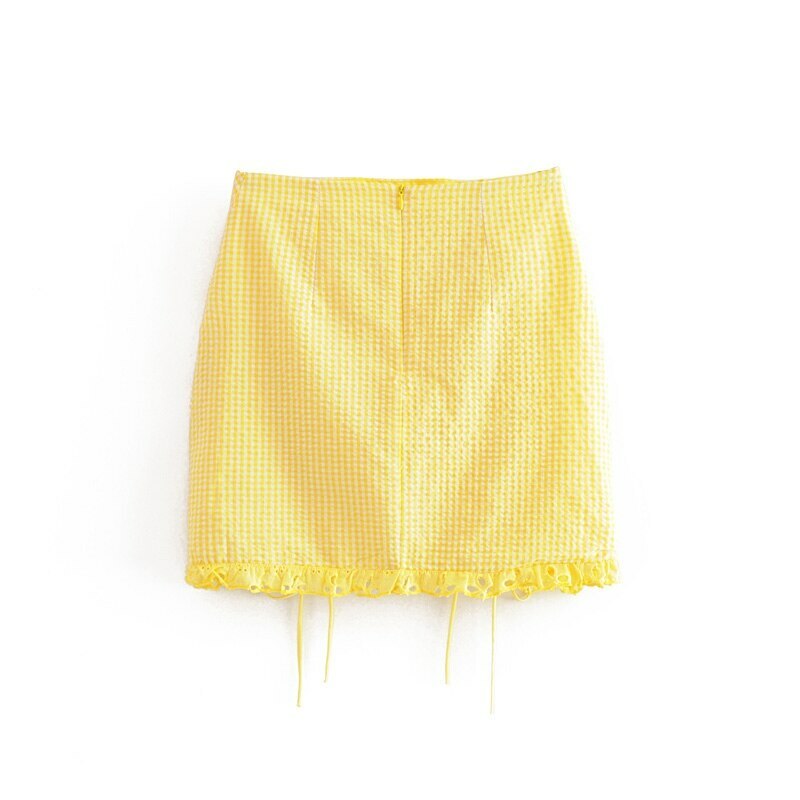 Clarissa Mini Skirt - Y2K Summer Grunge Outfit, 90S Fashion, Retro Style, Pastel Goth Vibes
