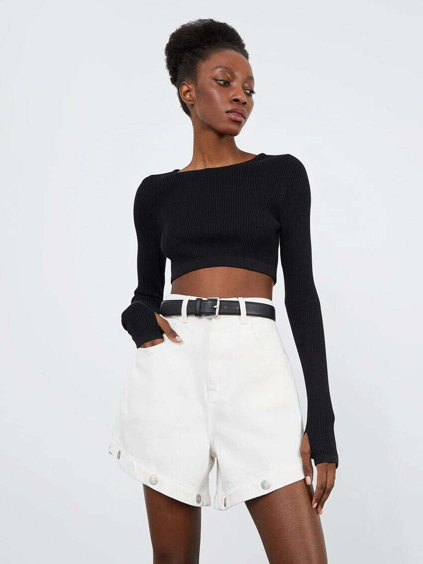 Cloe Spliced Trousers - Y2K Summer, 90S Grunge, Retro Style, Y2K Club & Party Out