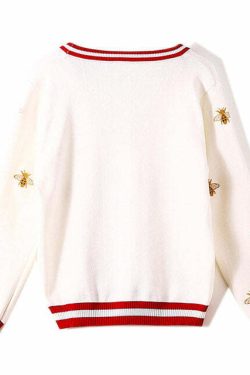 Coraline Sweater - Y2K Summer Grunge, 90S Retro, Pastel Goth, Y2K Club & Party Outfits