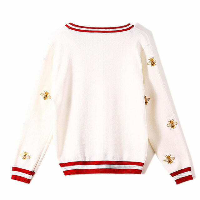 Coraline Sweater - Y2K Summer Grunge, 90S Retro, Pastel Goth, Y2K Club & Party Outfits