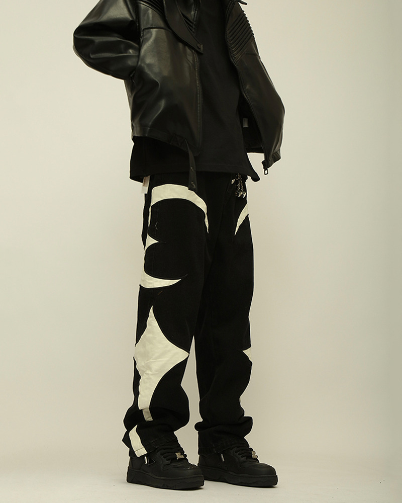 Cyber Y2K Jeans - Retro 90S Grunge, Summer Outfits, Popstar & Club Fashion For Women